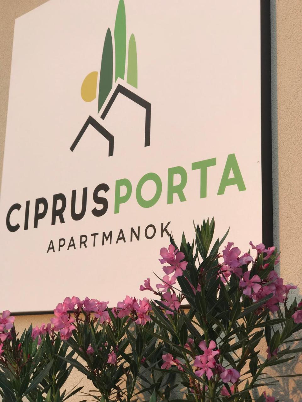 Ciprus Porta Apartmanok Balatonkenese Exteriér fotografie